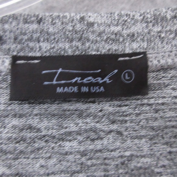 Inoah Top Large Dog Novelty V Neck Lagenlook Art to Wear Relaxed Fit 3/4 Sleeve - Picture 2 of 5